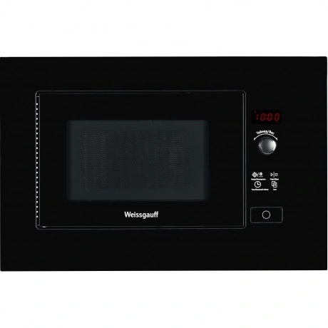 Встраиваемая микроволновая печь Weissgauff HMT-206 черная