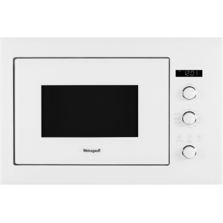 

Встраиваемая микроволновая печь Weissgauff HMT-252 белая, Белый