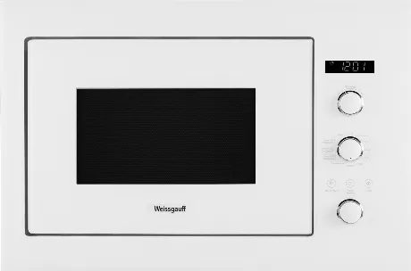 Встраиваемая микроволновая печь Weissgauff HMT-252 белая