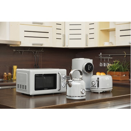 Микроволновая печь Tesler MM-2045 Beige - фото 6