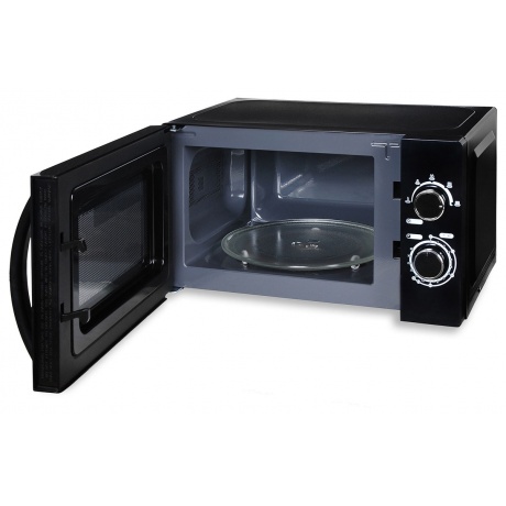 Микроволновая печь Hyundai HYM-M2063 черная/хром - фото 2