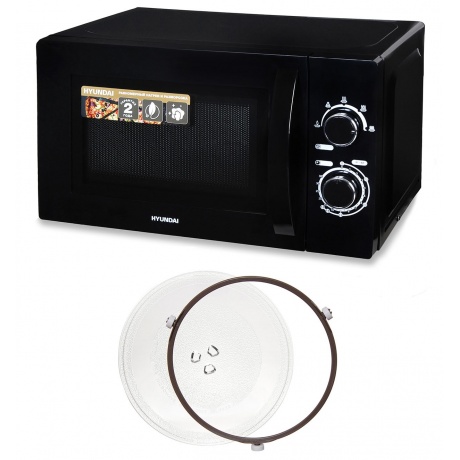 Микроволновая печь Hyundai HYM-M2063 черная/хром - фото 10