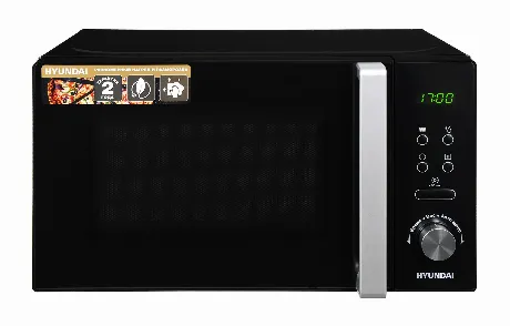 Микроволновая печь Hyundai HYM-D3001 20л. 700Вт черная/хром