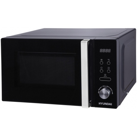Микроволновая печь Hyundai HYM-D3001 20л. 700Вт черная/хром - фото 2