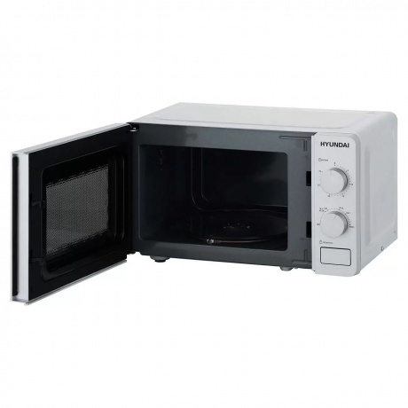 Микроволновая печь Hyundai HYM-M2001 20л. 700Вт серебристый/черная - фото 3