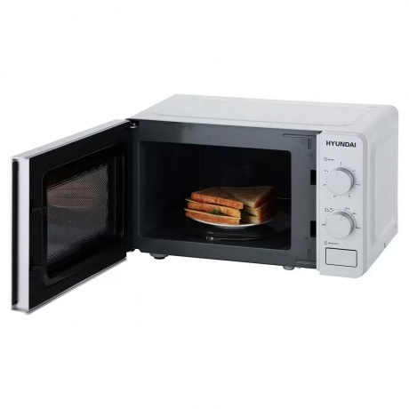 Микроволновая печь Hyundai HYM-M2001 20л. 700Вт серебристый/черная - фото 6