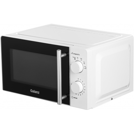 Микроволновая печь Galanz MOS-1706MW 17л. 700Вт белая - фото 2
