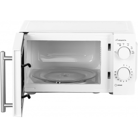 Микроволновая печь Galanz MOS-1706MW 17л. 700Вт белая - фото 3