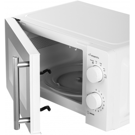 Микроволновая печь Galanz MOS-1706MW 17л. 700Вт белая - фото 4