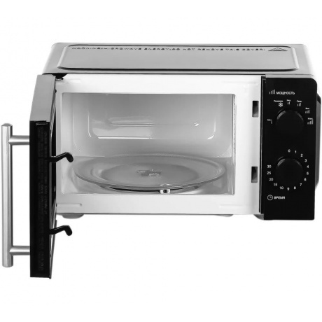 Микроволновая печь Galanz MOS-1706MB 17л. 700Вт черная - фото 4