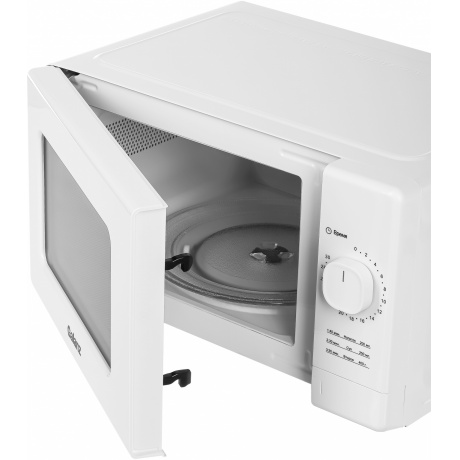 Микроволновая печь Galanz MOS-2008MW 20л. 700Вт белая - фото 3