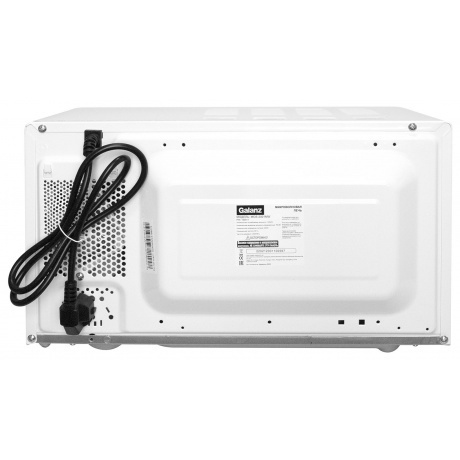 Микроволновая печь Galanz MOS-2001MW 20л. 700Вт белая - фото 5