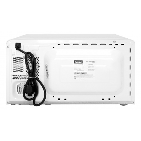 Микроволновая печь Galanz MOS-2007MW 20л. 700Вт белая - фото 5