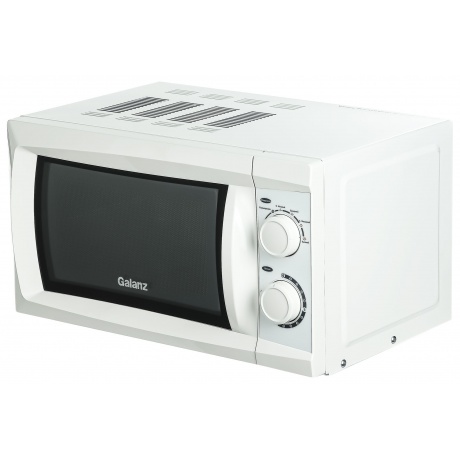 Микроволновая печь Galanz MOS-2002MW 20л. 700Вт белая - фото 2