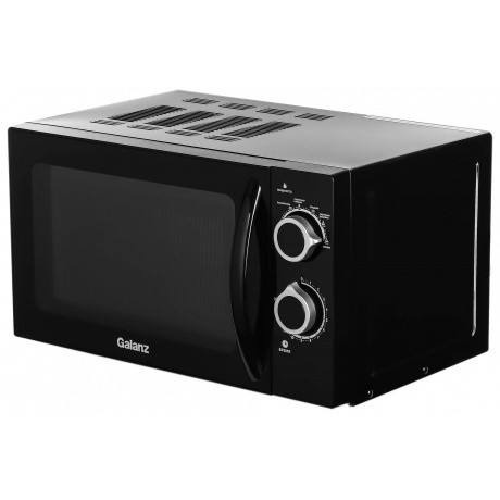 Микроволновая печь Galanz MOS-2005MB 20л. 700Вт черная - фото 2