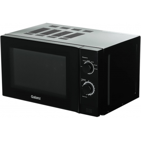 Микроволновая печь Galanz MOS-2009MB 20л. 700Вт черный - фото 4