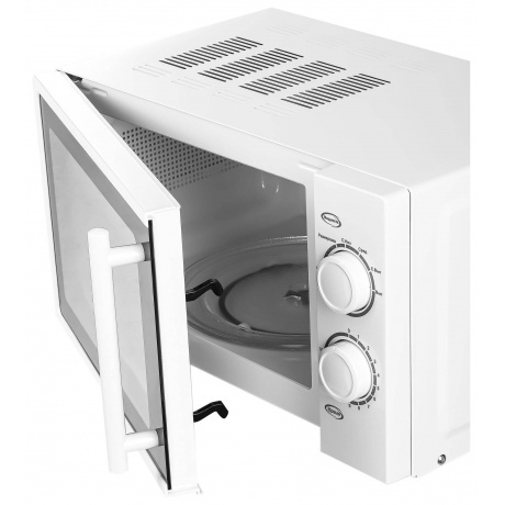 Микроволновая печь Galanz MOS-2003MW 20л. 700Вт белая - фото 4