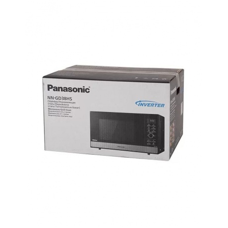 Микроволновая печь Panasonic NN-GD38HSZPE 23л. 1000Вт черный/нержавеющая сталь - фото 6