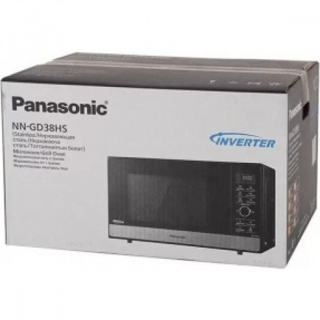 Микроволновая печь Panasonic NN-GD38HSZPE 23л. 1000Вт черная/нержавеющая сталь - фото 6