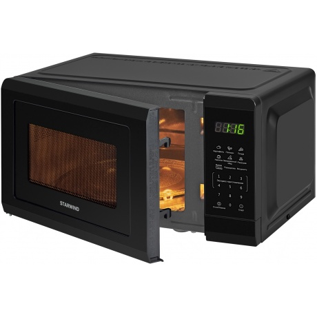 Микроволновая печь Starwind SMW4320 20л. 700Вт черная - фото 8