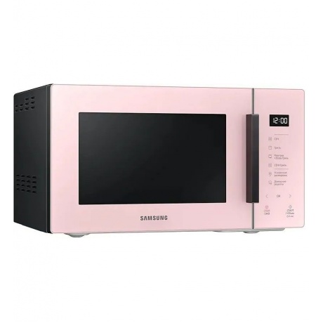 Микроволновая Печь Samsung MG23T5018AP/BW 23л. 800Вт розовый/черный - фото 2