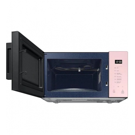 Микроволновая Печь Samsung MG23T5018AP/BW 23л. 800Вт розовый/черный - фото 5
