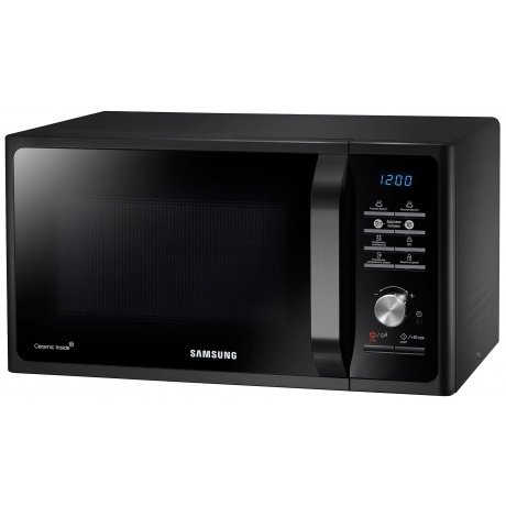 Микроволновая печь Samsung MS23F302TAK/BW 23л. 800Вт черная - фото 2