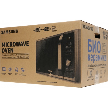 Микроволновая печь Samsung MS23F302TAK/BW 23л. 800Вт черная - фото 14