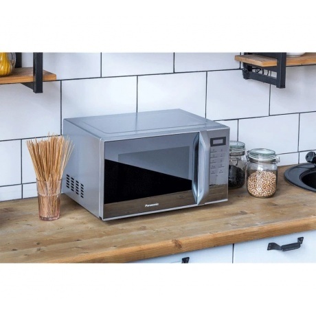 Микроволновая Печь Panasonic NN-ST32MMZPE 25л. 800Вт металик - фото 7