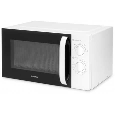 Микроволновая печь соло HYUNDAI HYM-M2023 белая - фото 4