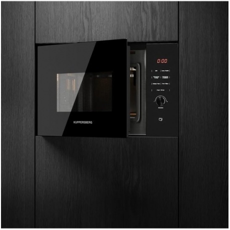 Встраиваемая микроволновая печь Kuppersberg HMW 650 BL - фото 7