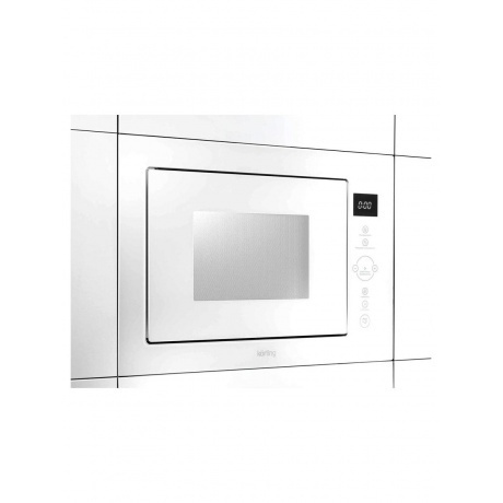 Встраиваемая микроволновая печь Korting KMI 825 TGW - фото 4