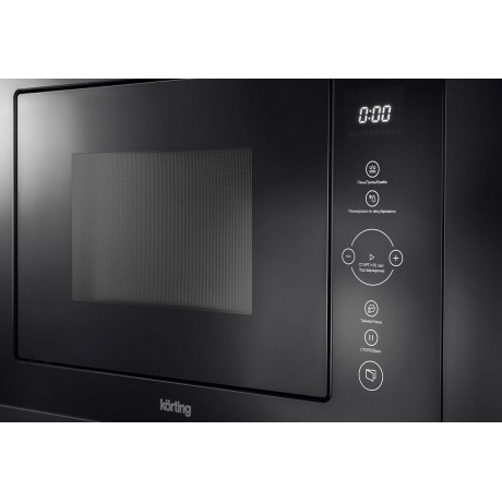 Встраиваемая микроволновая печь Korting KMI 825 TGN - фото 4