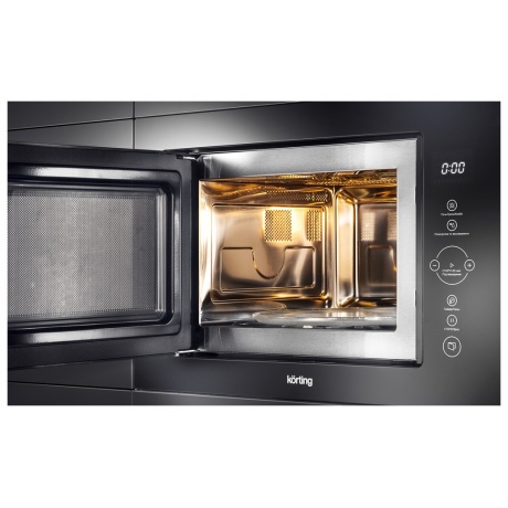 Встраиваемая микроволновая печь Korting KMI 825 TGN - фото 8