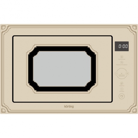 

Встраиваемая микроволновая печь Korting KMI 825 RGB, Бежевый
