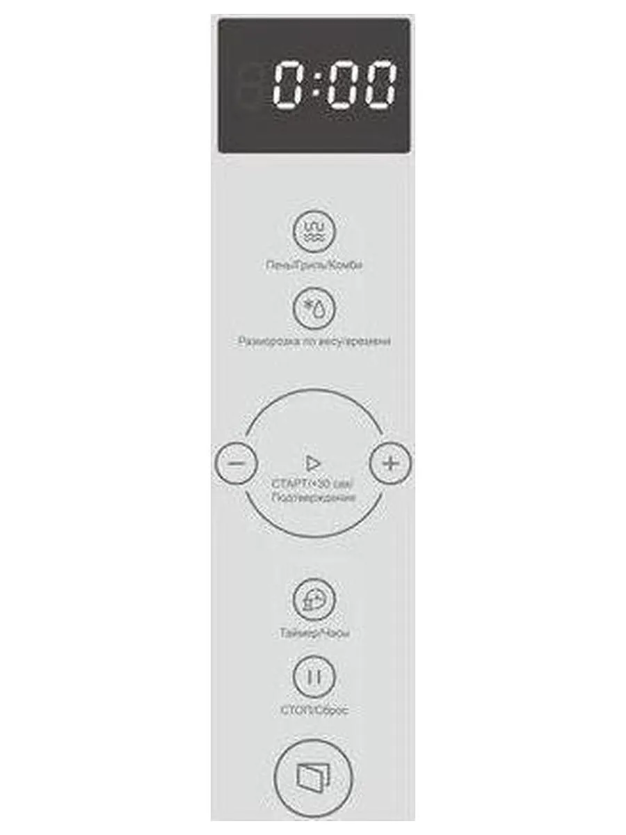 Встраиваемая микроволновая печь Korting KMI 825 RGW - фото 5