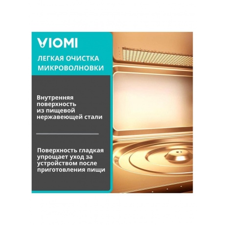 Встраиваемая микроволновая печь Viomi Smart BI MWO VBMO01 - фото 8