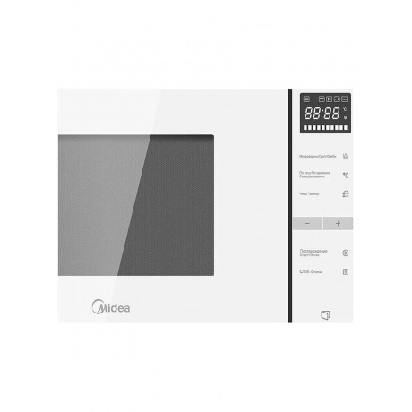 Встраиваемая микроволновая печь Midea MI10250GW - фото 4