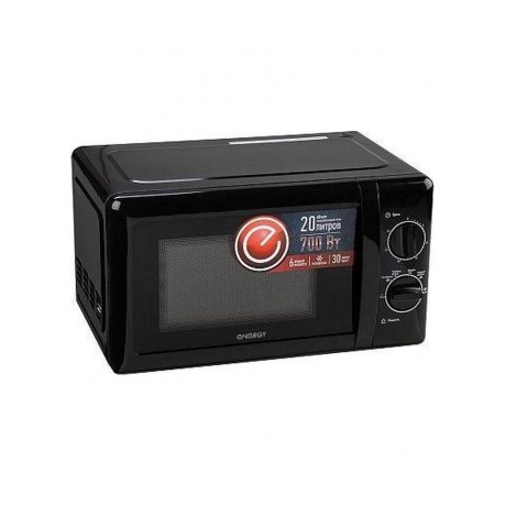 Микроволновая печь ENERGY EMW-20704, 700Вт, черная - фото 3