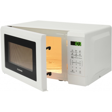 Микроволновая печь Starwind SMW4120 20л. 700Вт белая - фото 3