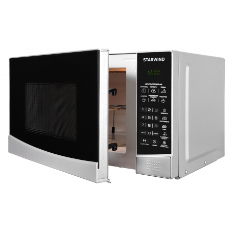 Микроволновая печь Starwind SMW3120 20л. 700Вт серебристый/черная - фото 3