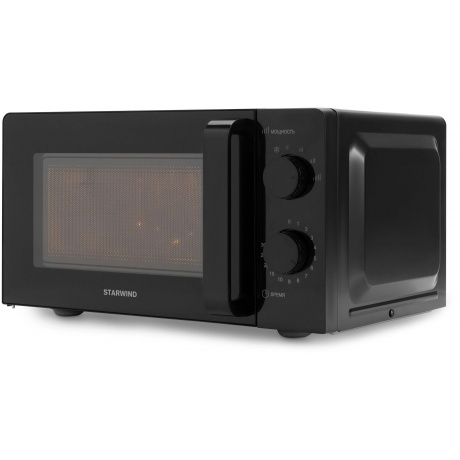 Микроволновая печь Starwind SMW4520 20л. 700Вт черная - фото 3