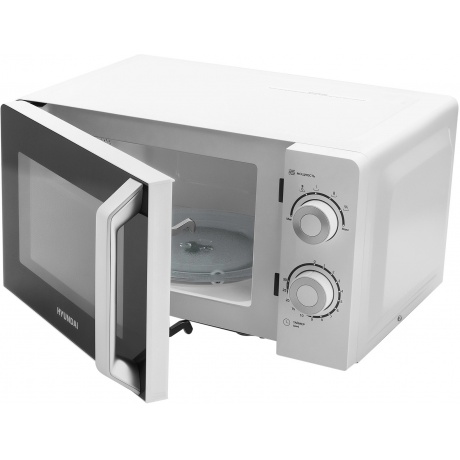 Микроволновая печь Hyundai HYM-M2053 20л. 700Вт белая/серебристый - фото 9
