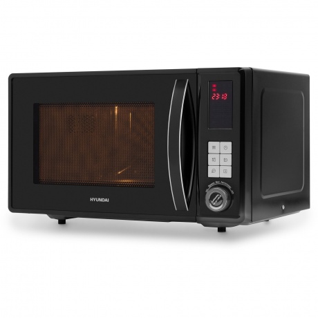 Микроволновая печь Hyundai HYM-D3009 23л. 800Вт черная - фото 2