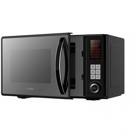 Микроволновая печь Hyundai HYM-D3009 23л. 800Вт черная - фото 4