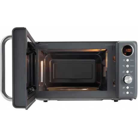 Микроволновая Печь Hyundai HYM-D3036 20л. 700Вт серый/серебристый - фото 4