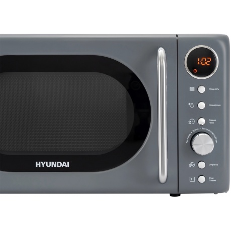 Микроволновая Печь Hyundai HYM-D3036 20л. 700Вт серый/серебристый - фото 5
