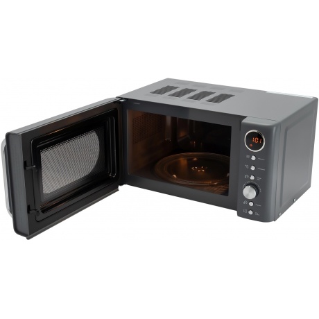 Микроволновая Печь Hyundai HYM-D3036 20л. 700Вт серый/серебристый - фото 9