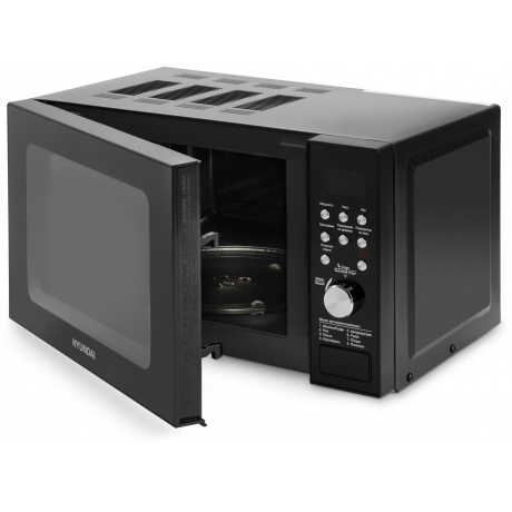 Микроволновая печь Hyundai HYM-D3033 20л. 700Вт черная - фото 7