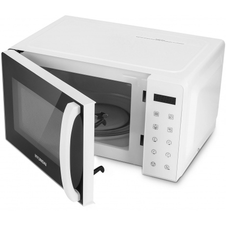 Микроволновая печь Hyundai HYM-D3029 20л. 700Вт белая/черная - фото 8